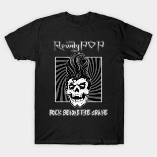 Rock Beyond the Grave Black and White Variant T-Shirt